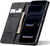 Coque Portefeuille Pour IPhone 17 Pro - Support Intégré, Compatible MagSafe, Blocage RFID, Fentes Cartes, Cuir Noir - DUX DUCIS - 5