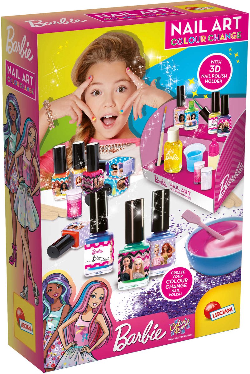 Lisciani - Barbie - Nailart colour change
