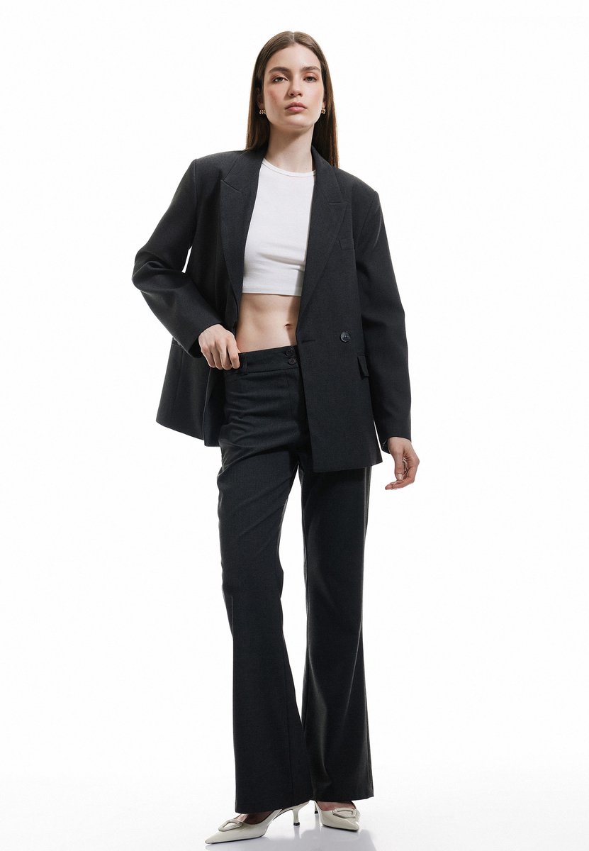 Normale taille Flare Schlaghose