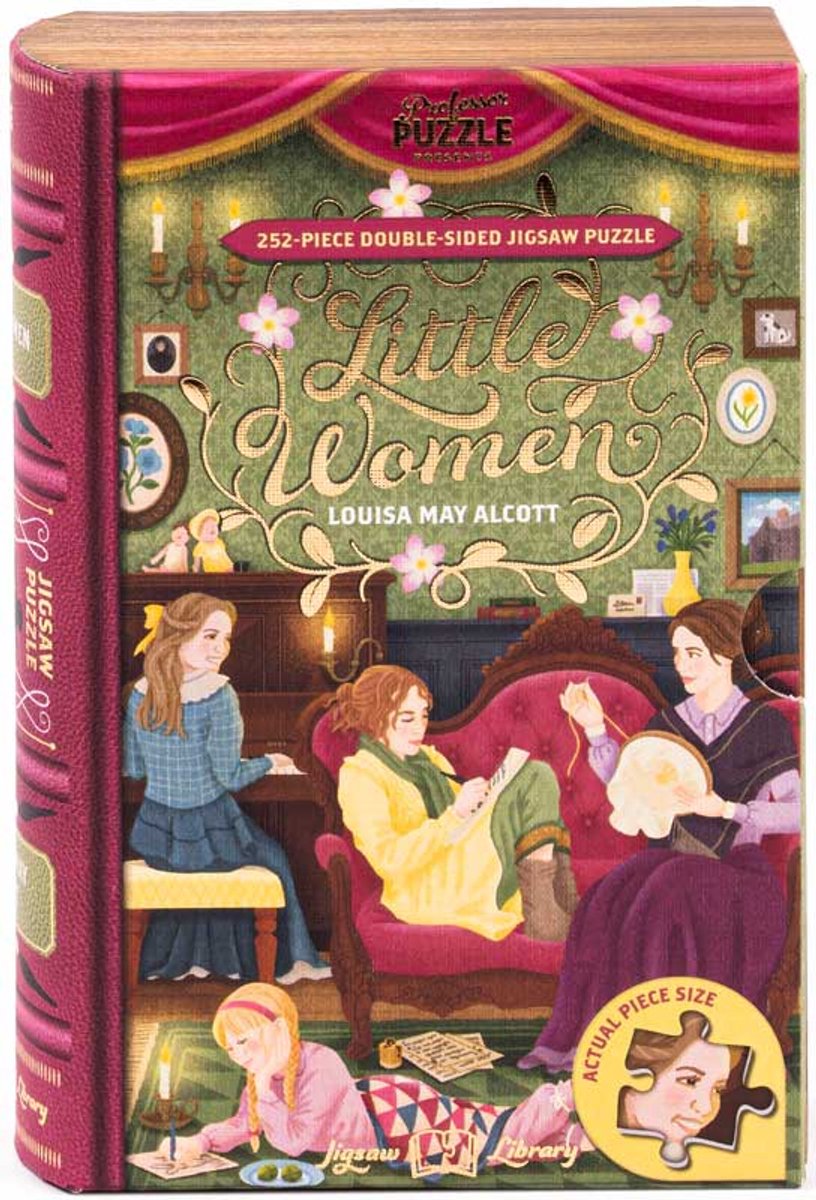Puzzel Little Women karton educatief spel multicolor 2-4 spelers.