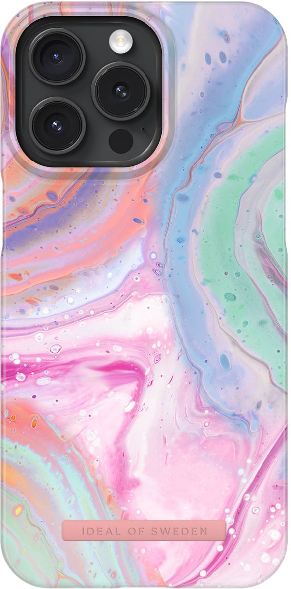 iDeal of Sweden Fashion Backcover geschikt voor Apple iPhone 15 Pro Max - Pastel Marble