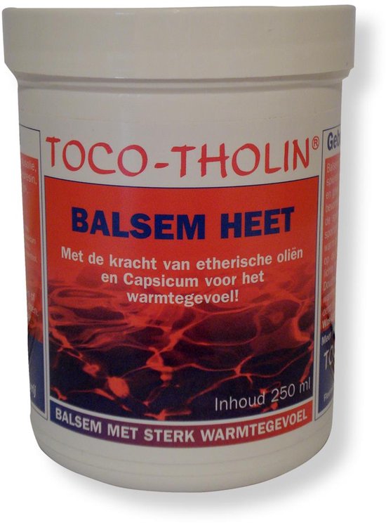 Toco-Tholin Balsem Heet - Warmtemiddelen - Toco-Tholin