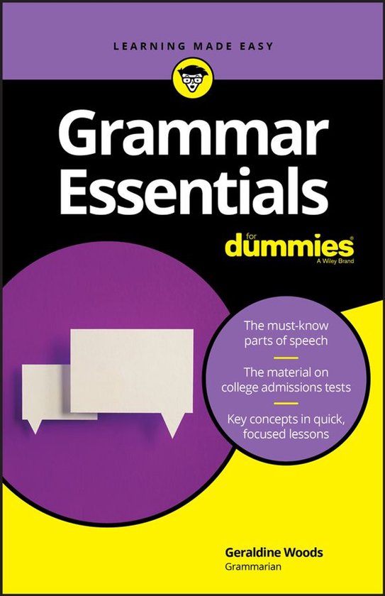 Grammar Essentials For Dummies - cover