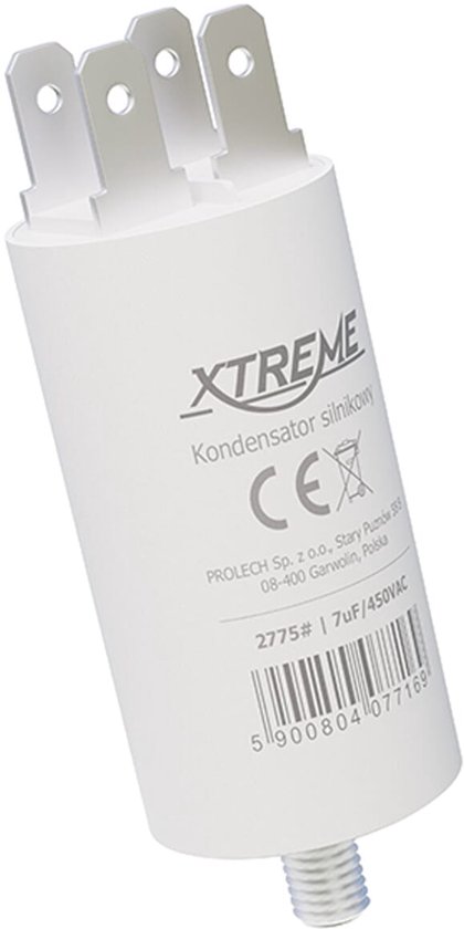 Kondensator 20µF 450V 40x95mm spritzwassergeschützt | online kaufen