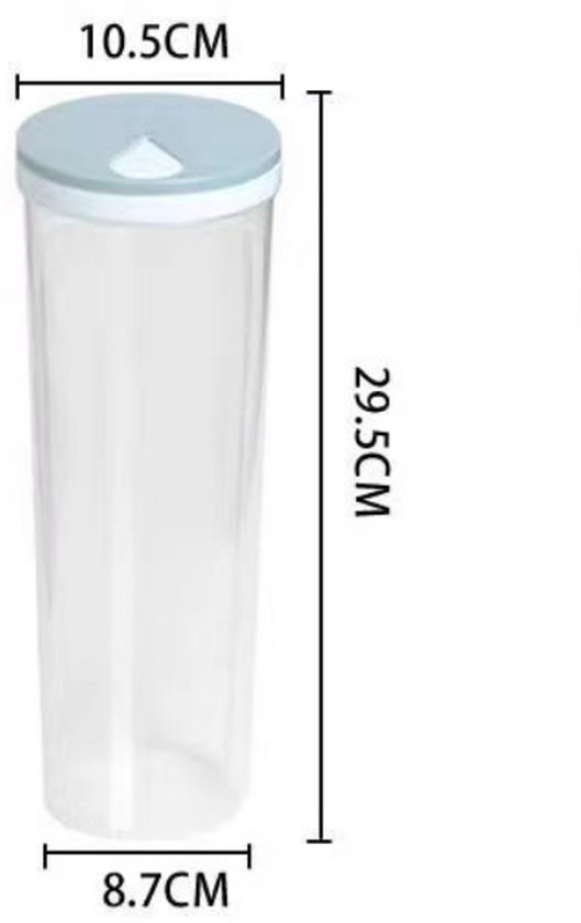 HarBin-Star Food Container, Rice, Cereals, Plastic, Airtight Container with Lid for Rice, Flour Pasta (20 L