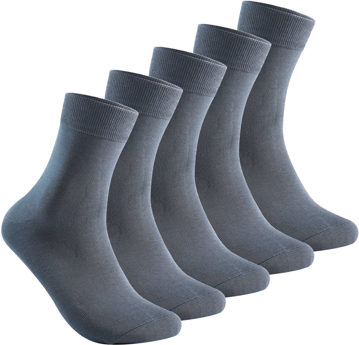 Allthemen Heren Sport Casual Sokken - Mid Calf 5 Paar One Size