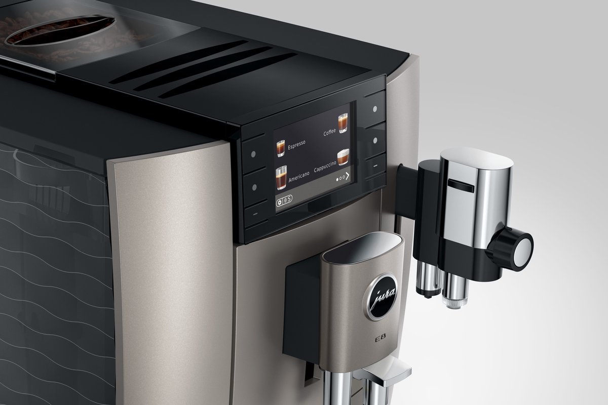 JURA E8 Midnight Silver – Premium volautomaat met Smart Timer thumbnail 7