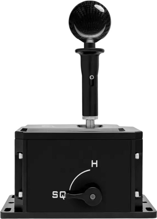 Pommeau de levier de vitesse rond Simagic - fibre de carbone, noir