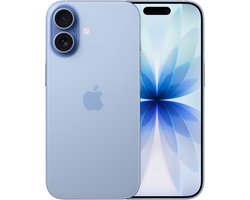 Apple iPhone 17 16 cm (6.3") Dual SIM iOS 26 5G USB Type-C 512 GB Blauw