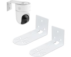 Wandbevestigingsbeugel Geschikt voor Eufy Security Indoor Camera E220/Blink Mini Pan-Tilt Camera. Inclusief wandbevestigingsbeugel, plafondbevestigingsbeugel, voetstuk en accessoires. Tweedelige set (camera niet inbegrepen). Montage zonder lijm.