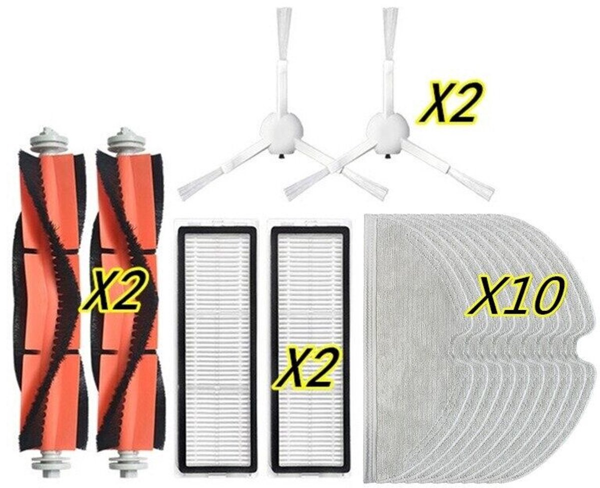 Geschikt voor Compatibele accessoires Geschikt voor Mi Robot Vacuum-Mop2 Pro+ Cleaner STYTJ02ZHM-onderdelen