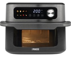 Princess Heteluchtfriteuse - Maxi Crisp Digital Airfryer 10L - 182480 - XXL - 1700W - 8 Bakprogramma's - PFAS-Vrij - Geschikt voor Pizza