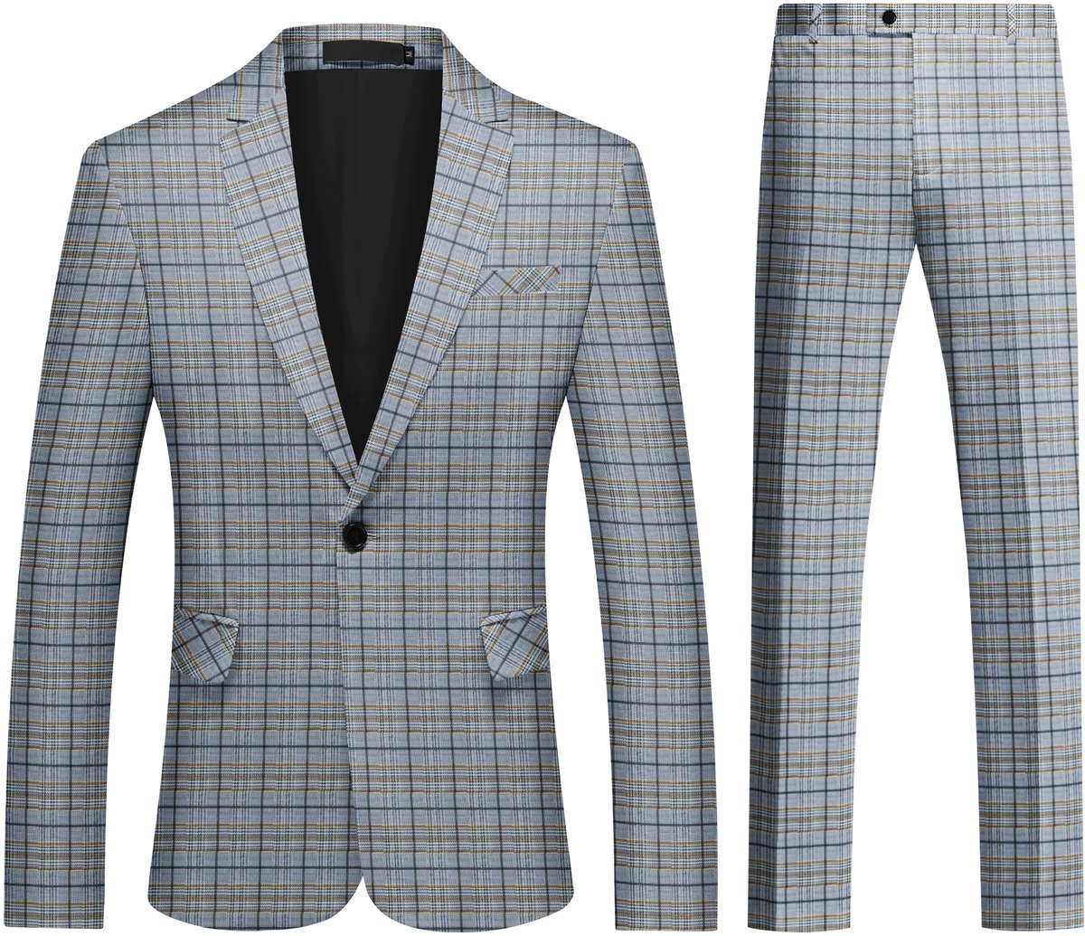 Pak Charcoal - zakelijk | Milano Menswear