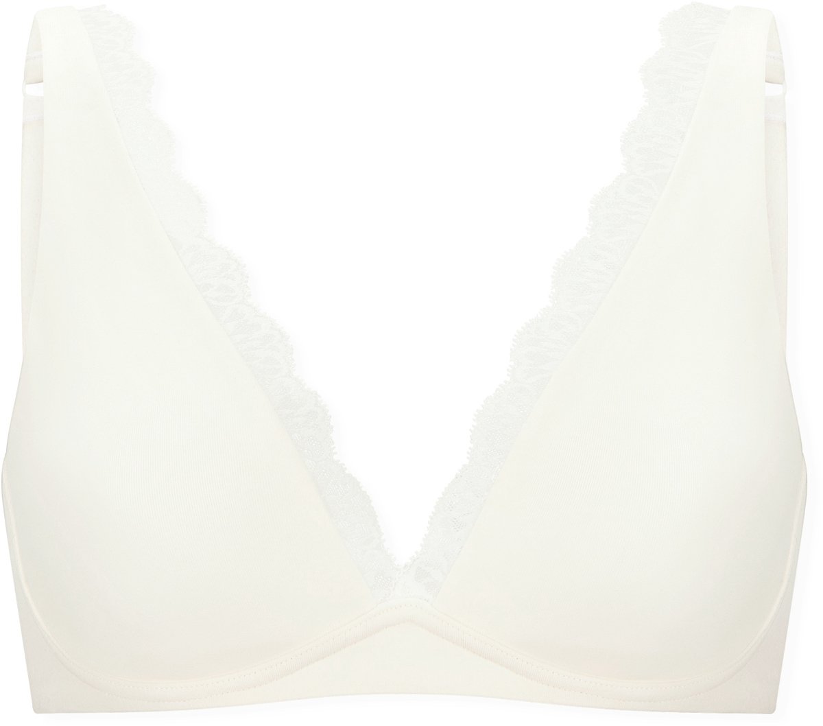 Schiesser Soft BH - Unique Cotton - Beha Vrouwen - off - wit