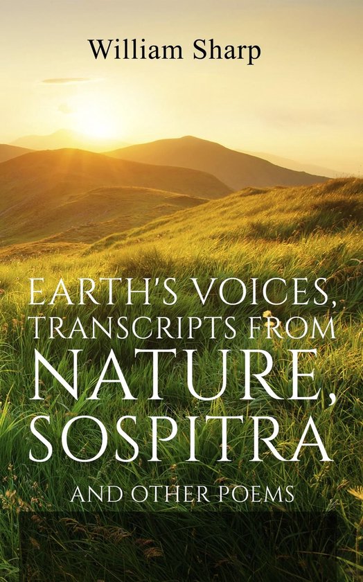 Earth's Voices, Transcripts From Nature, Sospitra - cover