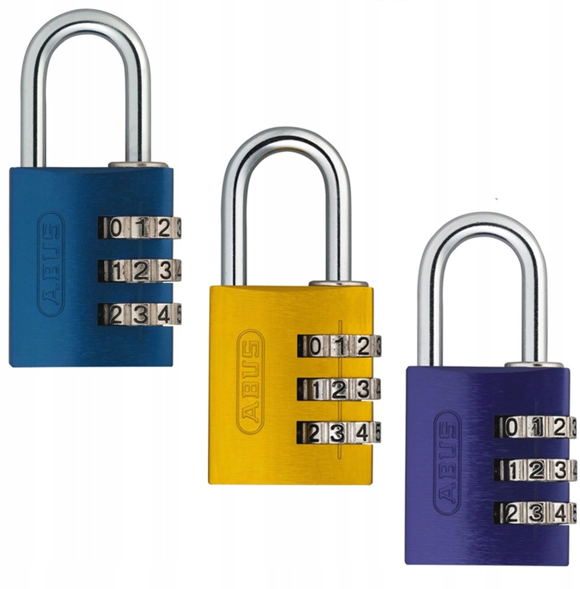Abus Cijfer Hangslot Beugel 30mm - 3 Kleuren
