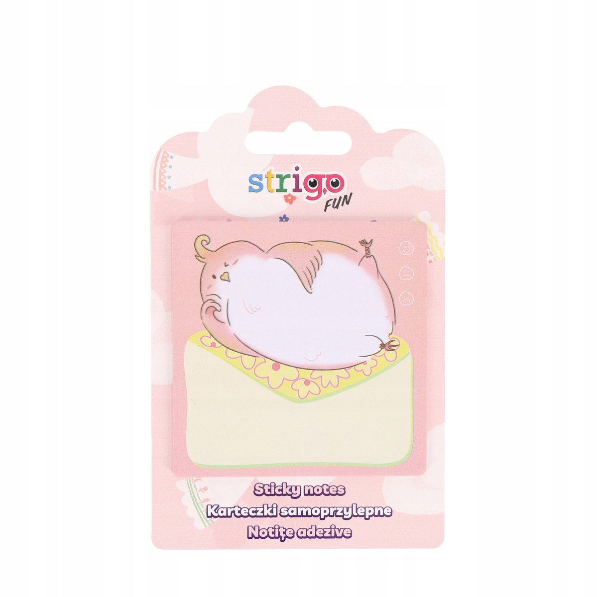 Strigo Fun Post-it Notes 73x73mm 20 Vel Roze