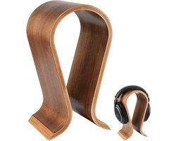 Koptelefoon Houder - Houten Koptelefoonhouder - Universele - Standaard voor koptelefoon - Luxe Headset Stand Universeel - Premium - Ergonomische Holder voor gaming headset
