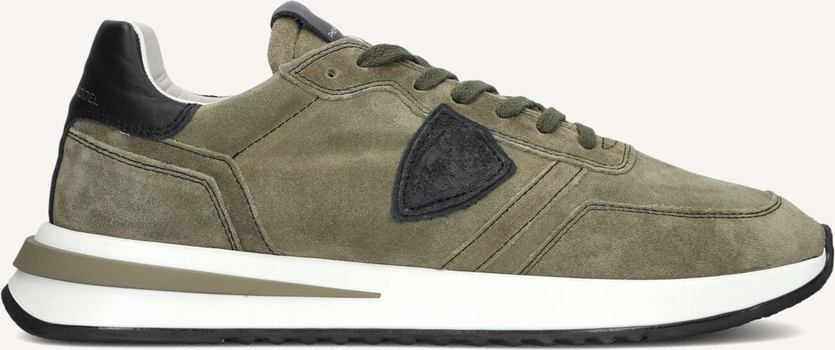 Philippe Model Tropez 2.1 Low Man Sneakers - Suède - Heren - Groen - Maat 42