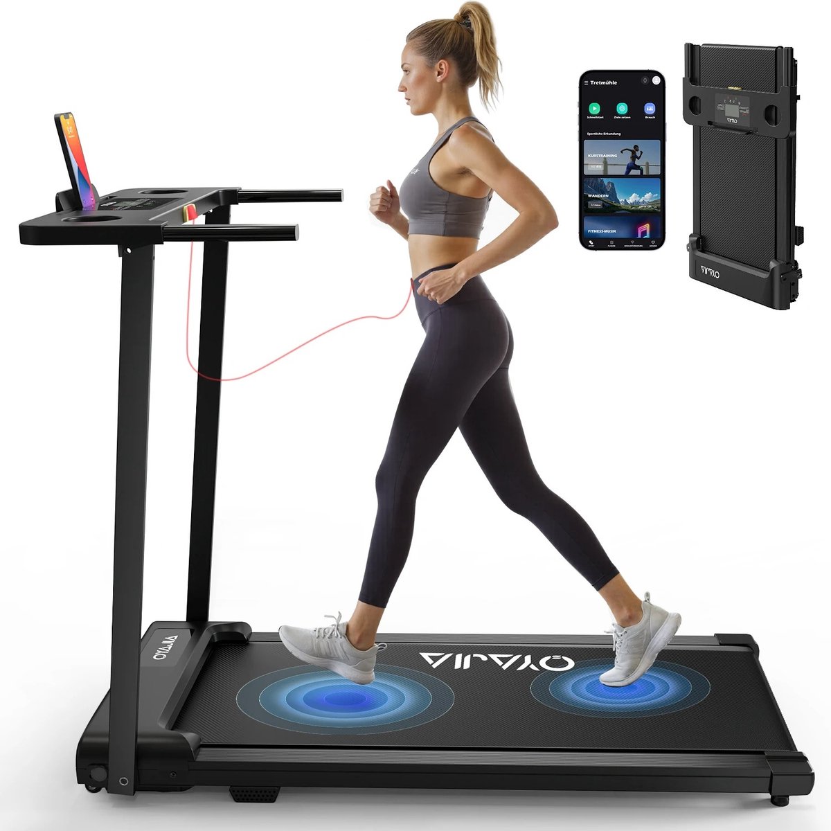 Milova Loopband - Treadmill - Hardlopen - Loop machine - afbeelding 2