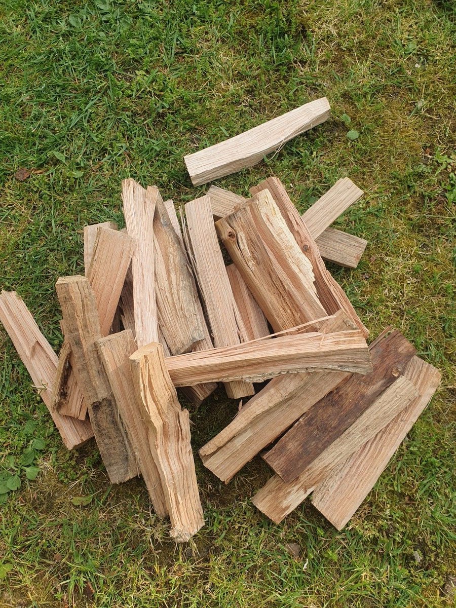 Eiken rookhout 15 kg / 25 cm met schors