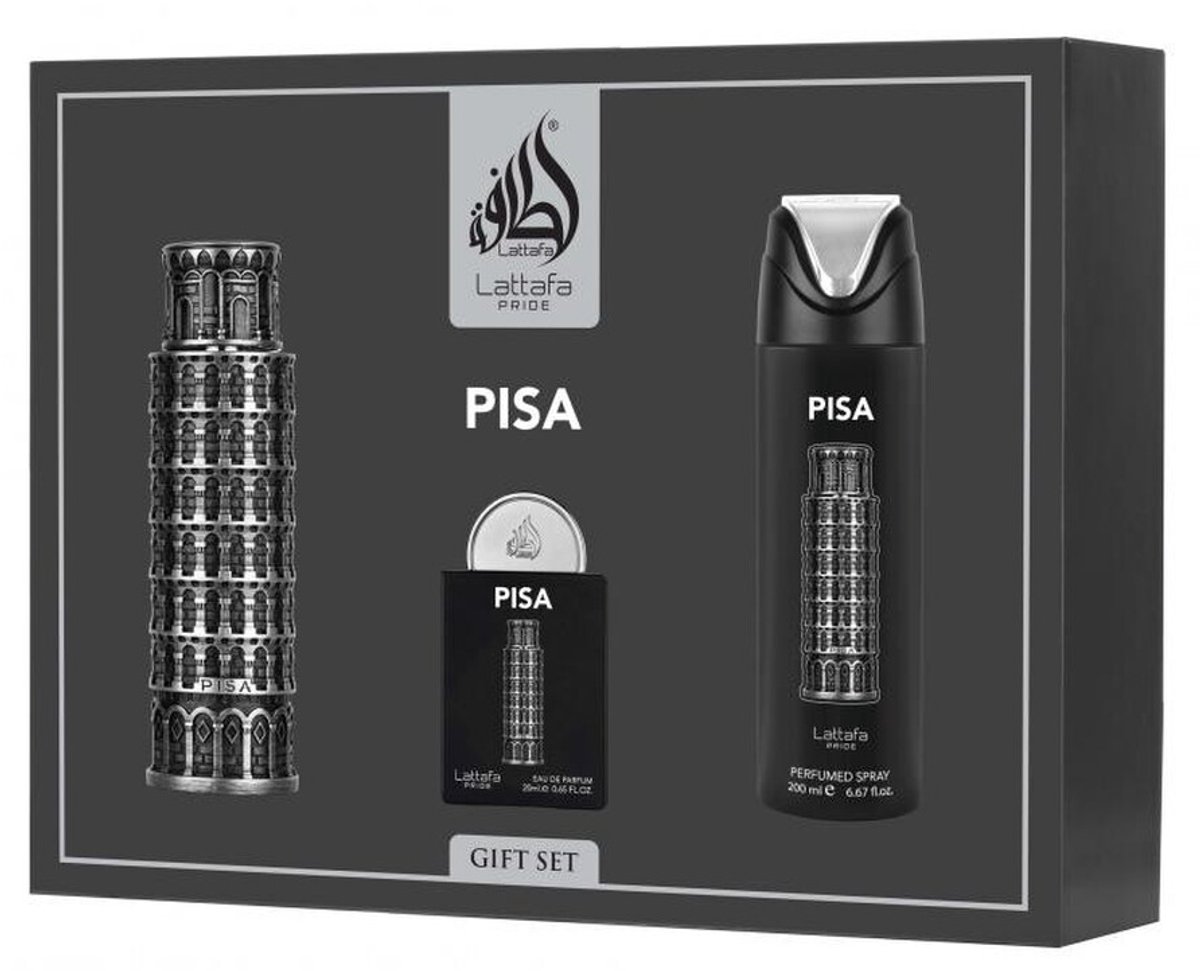 Lattafa - Pride Pisa Eau de Parfum Giftset - 320ml