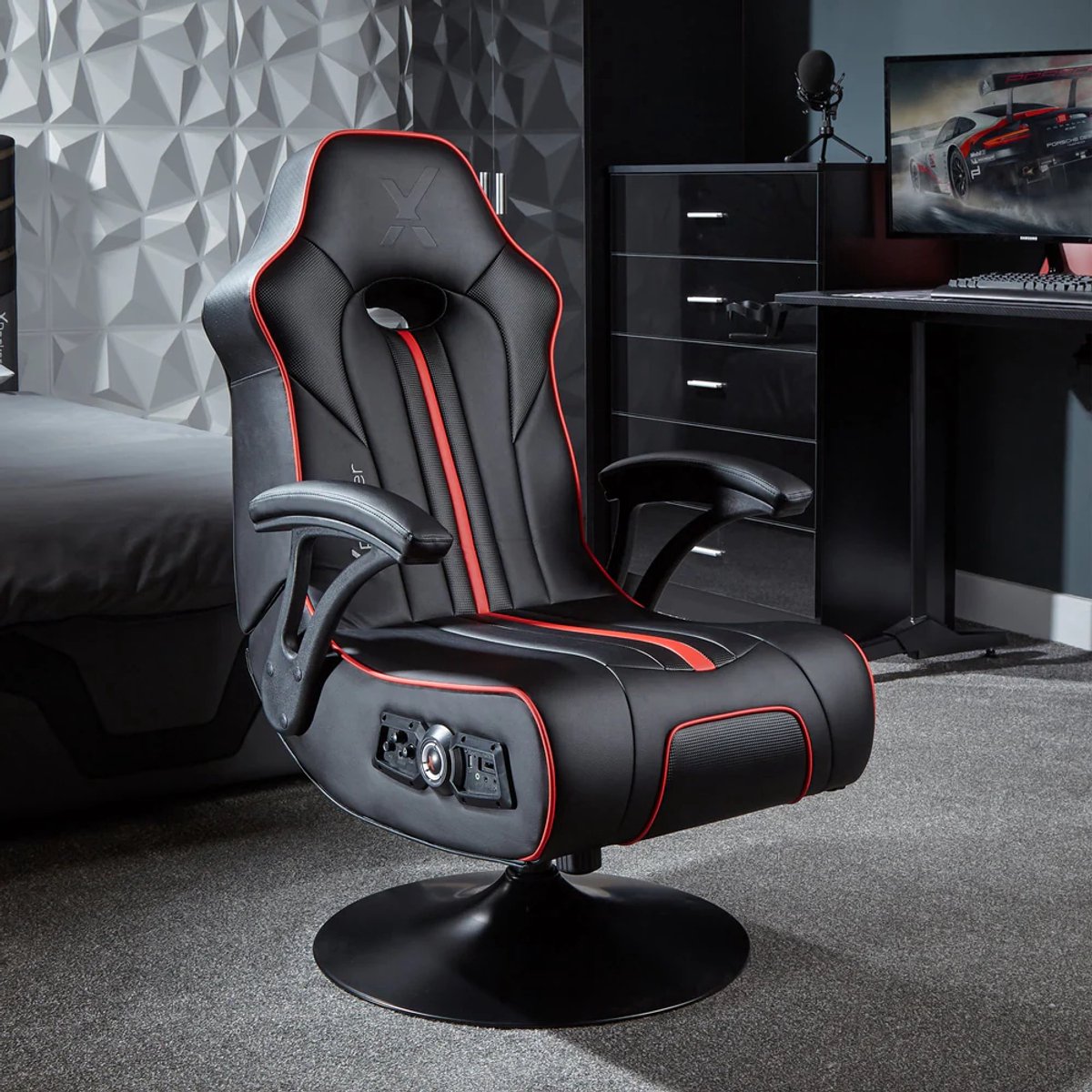 X-Rocker Torque Gamestoel Oranje/Rood - X-Rocker - €310,00