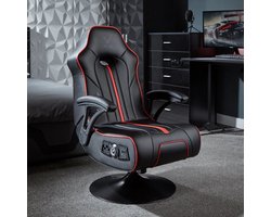 Gamestoel - Torque - 2.1 audio - 2 speakers - subwoofer - trilfunctie (X Rocker)