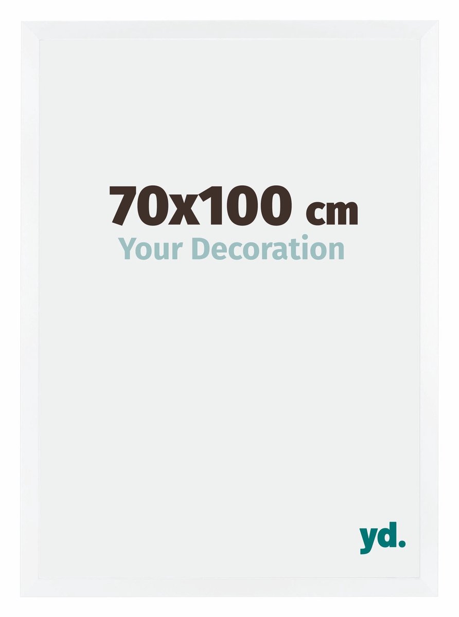yd. Your Decoration - Fotolijst 70x100 cm - MDF - Wit Mat - Catania