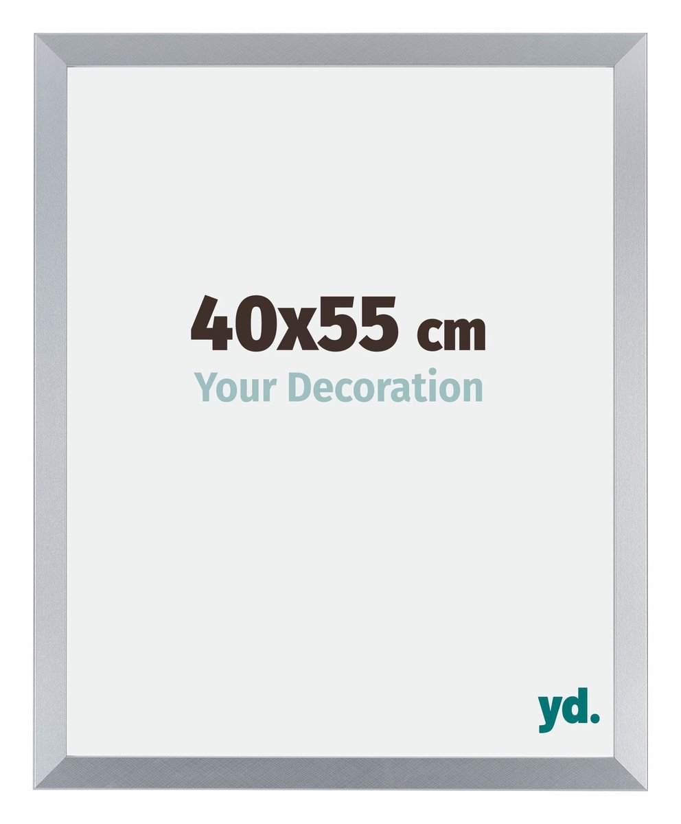 yd. Your Decoration - Fotolijst 40x55 cm - MDF - Zilver Glans - Catania