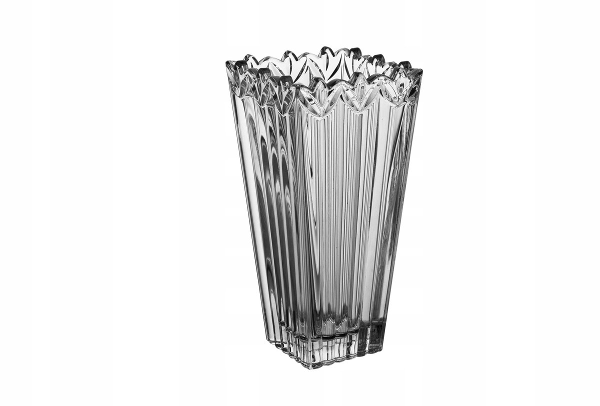 Bohemen Kristallen Vaas Doorboord BH27910 - 30cm Hoogte