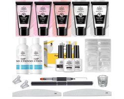 Born Pretty - Polygel - Polygel nagels - Polygel Nagels Starterpakket - Polygel kit - Polygel kleuren - Polygel producten - Polygel set - Acrygel - Polygel clear - Polygel roze - Polygel nude - Polygel wit - Polygel tube - Polygel Starters Kit