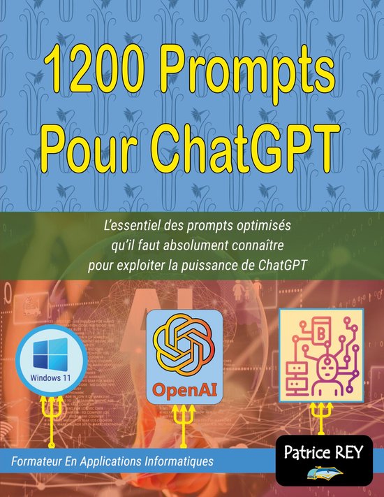 1200 prompts pour chatgpt - cover