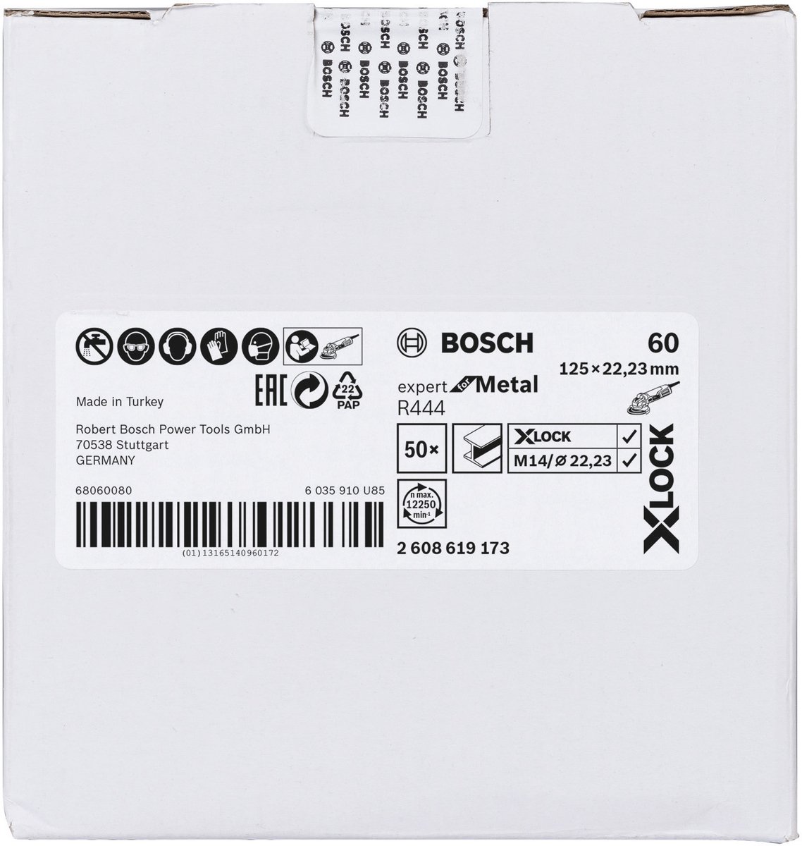 Bosch X-LOCK R444 Expert for Metal fiberschuurschijf slijpschijf thumbnail 3