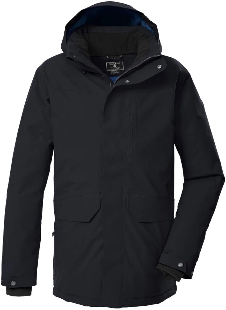Killtec KOW 85 Parka - Heren Parka - Black Blue