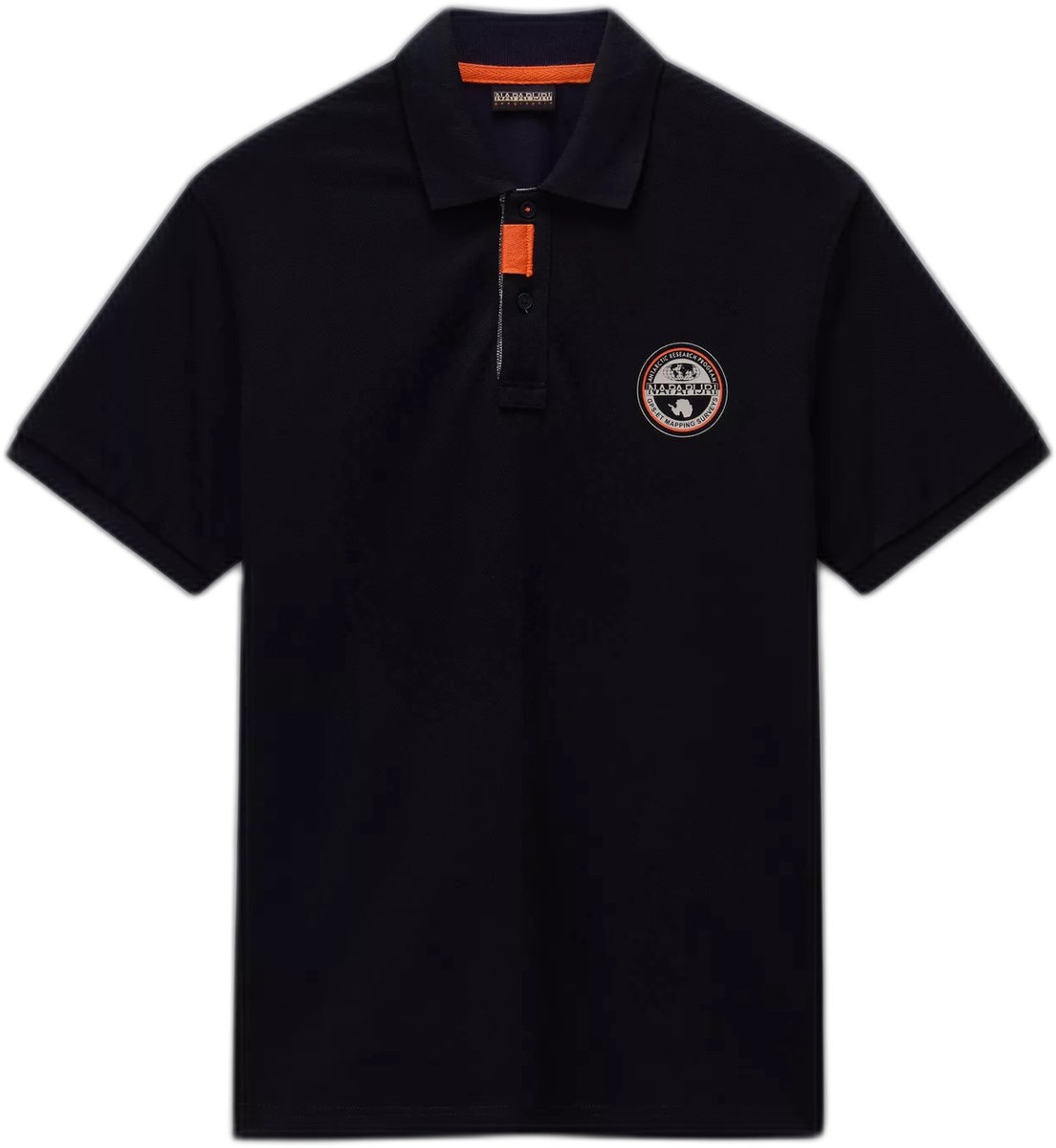 Napapijri Zwarte Katoenen Polo