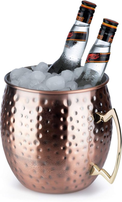 Flessenkoeler – 5 Liter – Antiek koper