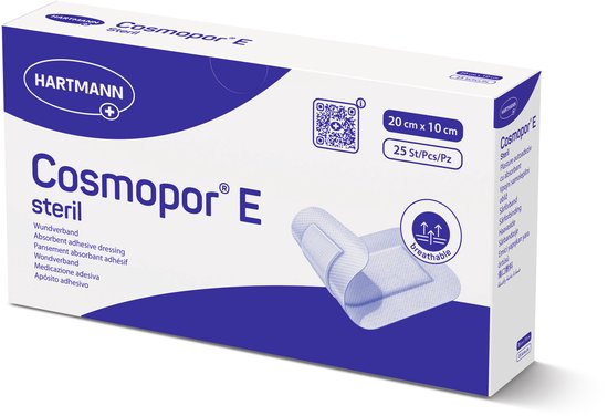 Hartmann - Cosmopor E - zelfhechtend wondverband - 10 x 20cm