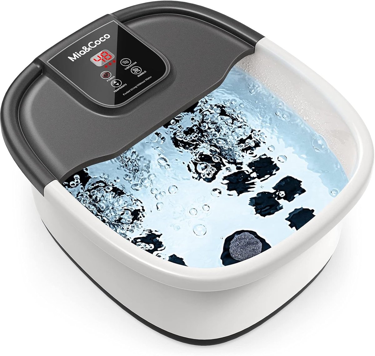 Heerlijke Voetenbad met Massage en Temperatuurregeling