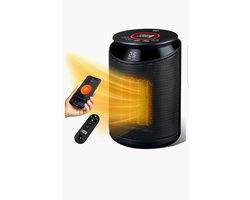 Elektrische kachel- Keramische ventilatorkachel, energiebesparend, stil, inclusief app & WiFi, afstandsbediening, 2000 W, elektrisch, voor binnen, elektrische warmtestraler, eco heat