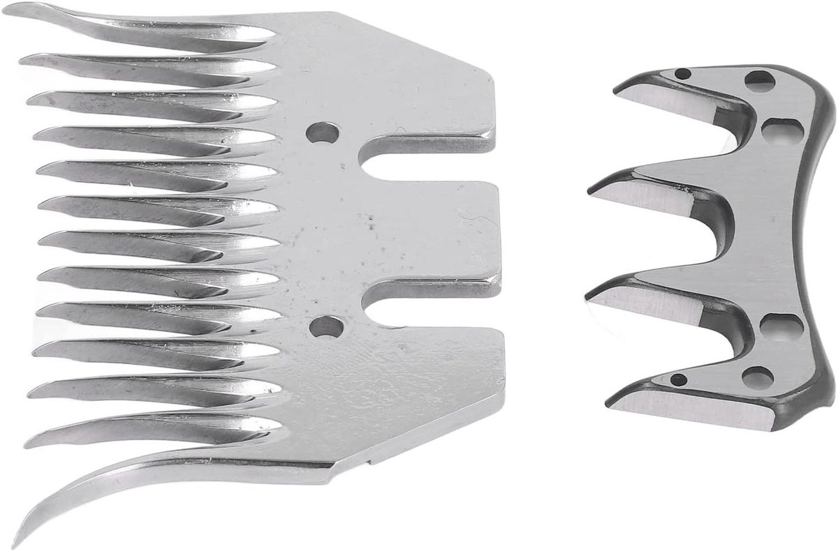 Schapen Scheren Kit - 13 Tanden Blade, Gebogen Mes, Scharen en Kam
