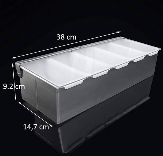 TIKUSAN Yakumi Boîte à Épices Inox 3 Conteneurs - Récipients Assaisonnements Fabriqués Au Japon Taille R