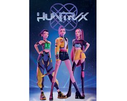 Kpop Demon Hunters poster Huntrix - Rumi - Mira - Musical - Band - 61 x 91.5 cm