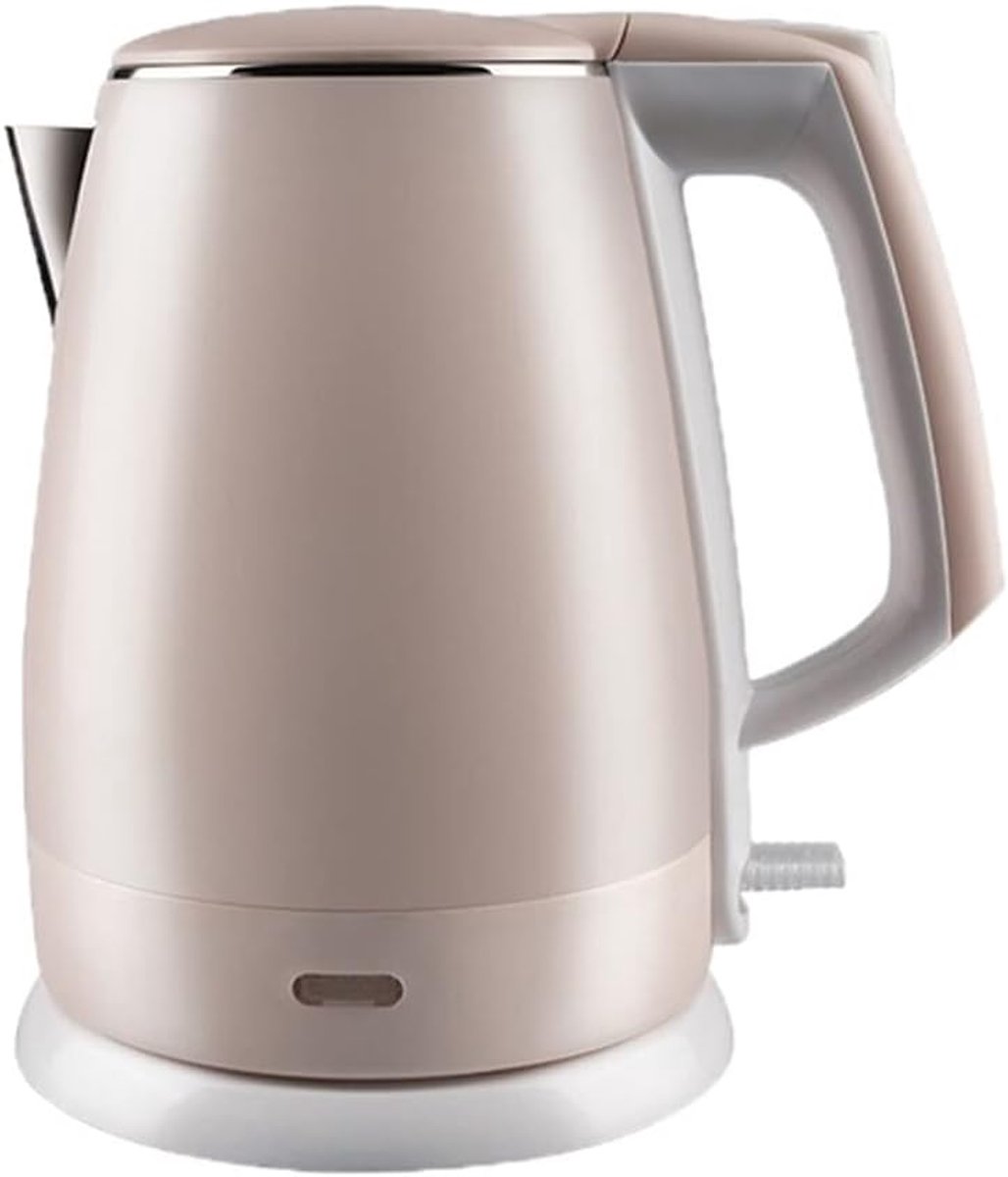 Waterkoker 1,5 L met Dubbele Wand en Stoomsensor - Snelle 1500W Kookcapaciteit