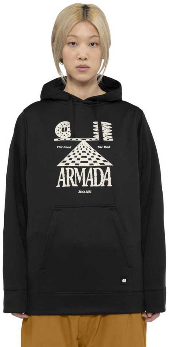 Armada Rollin Rideable Hoodie Zwart M Vrouw