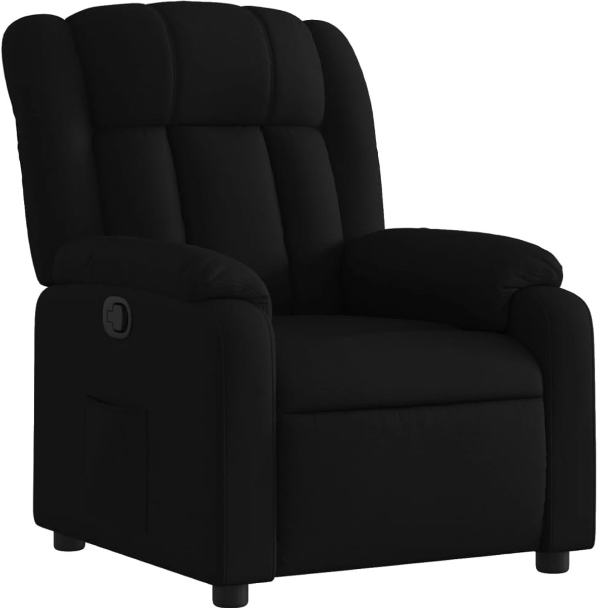 vidaXL Relaxfauteuil - Zwarte - Stof