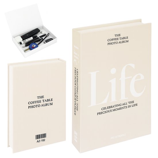 Maison d'Art® Opbergboek Life - Decoratie Boeken Interieur - Opbergboek - Nep Boeken Decoratie - Opbergdoos Boek - Opbergboeken - Decoratie Boek - Decoratie Boeken - Opbergboeken Nep - Opberg Boek - Boek Doos - Boek Opbergdoos