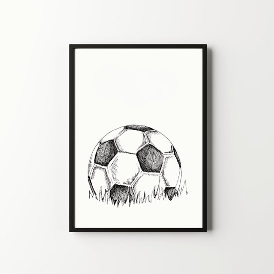 Kylian Mbappé Poster | Neon Poster | Voetbal Poster | Sport Poster Stijlvolle Poster Spits Poster Sporticoon Poster 61x91cm Lvd Wanddecoratie Muurposter Geschikt Om In Te Lijsten