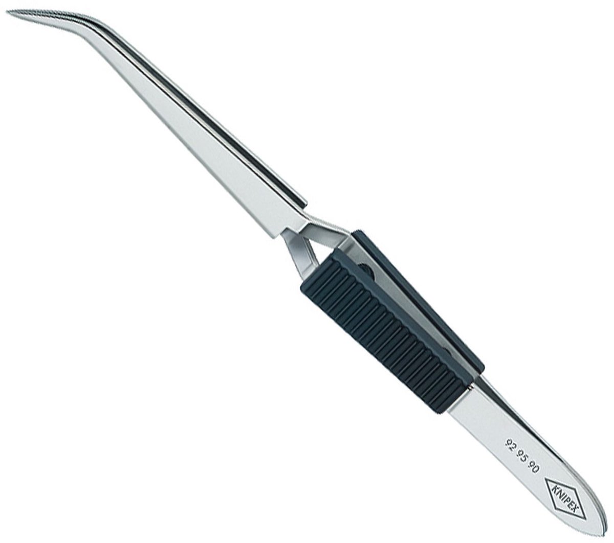 Knipex 92 95 90 Soldeerpincet Spits, smal, gebogen 45° 160 mm