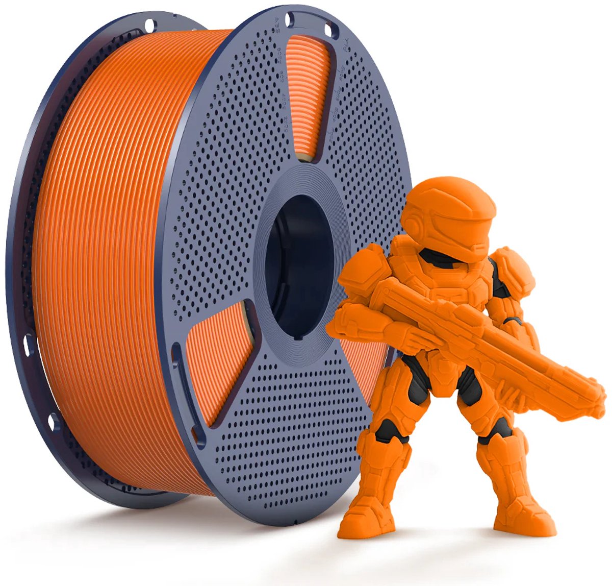 SUNLU 3D-filament PLA+ 1.75mm Zonnig Oranje